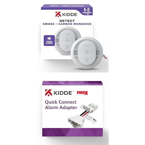 Hardwired Smoke & Carbon Monoxide Detector with Battery Backup P11981