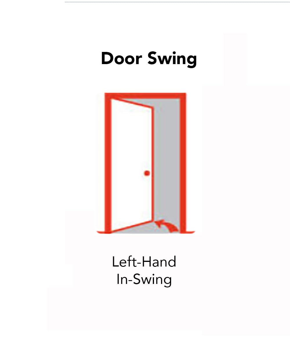 Fiberglass Front Entry Door 36" x 80" with Sidelite A774
