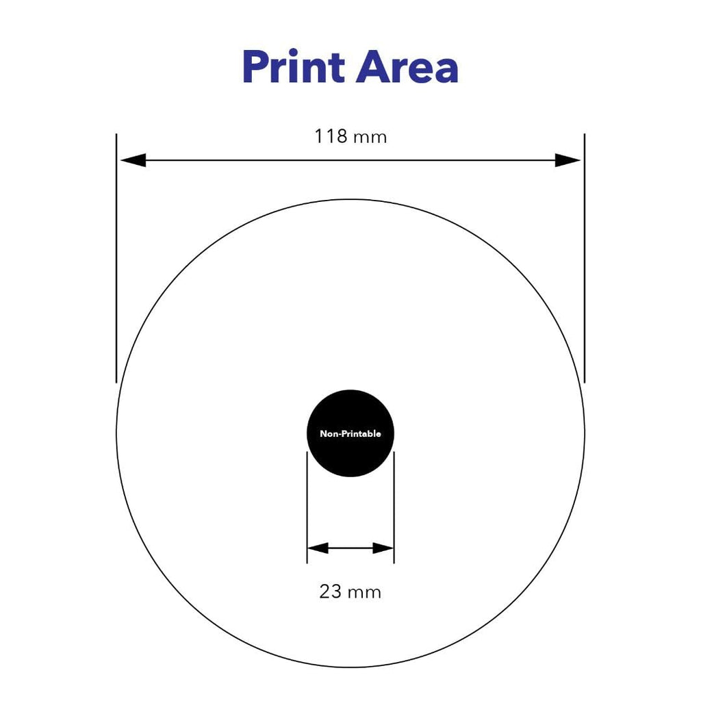 DVD+R DL 8.5GB 8X Hub Printable Discs 50 Pack L96329
