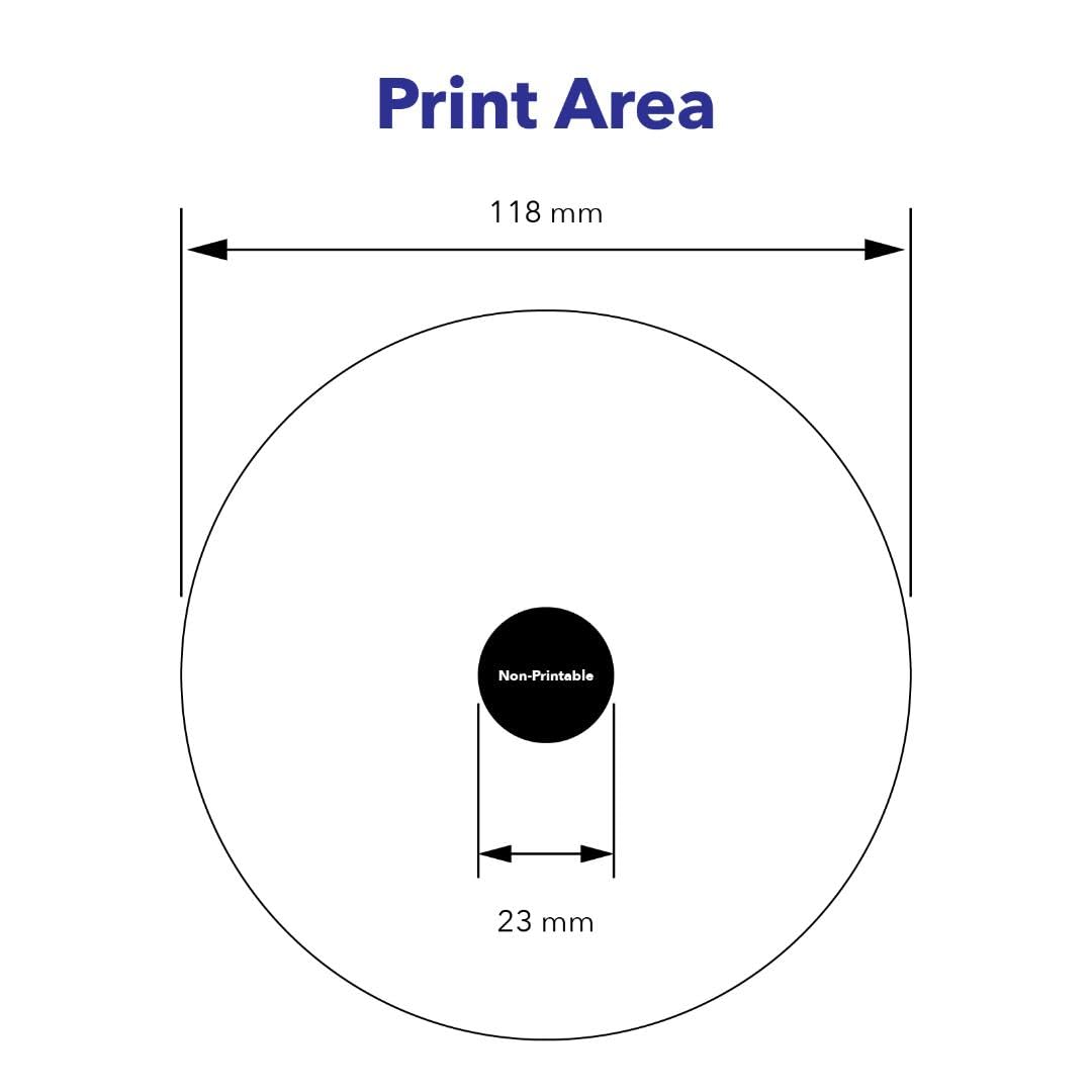 DVD+R DL 8.5GB 8X Hub Printable Discs 50 Pack L96329