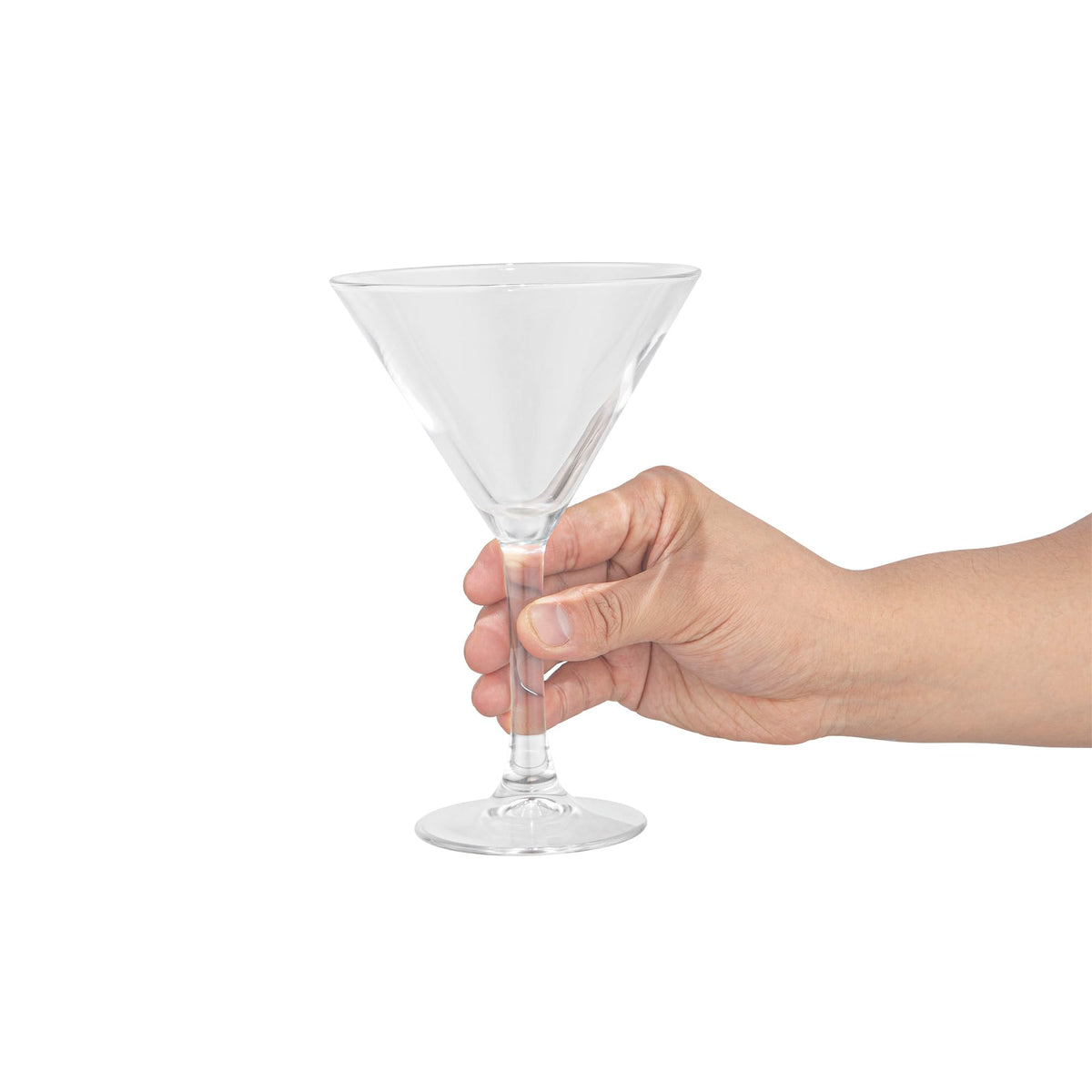 9 Ounce Stemmed Tempered Martini Glasses, Set Of 6 N67335