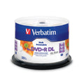 DVD+R DL 8.5GB 8X Hub Printable Discs 50 Pack L96329