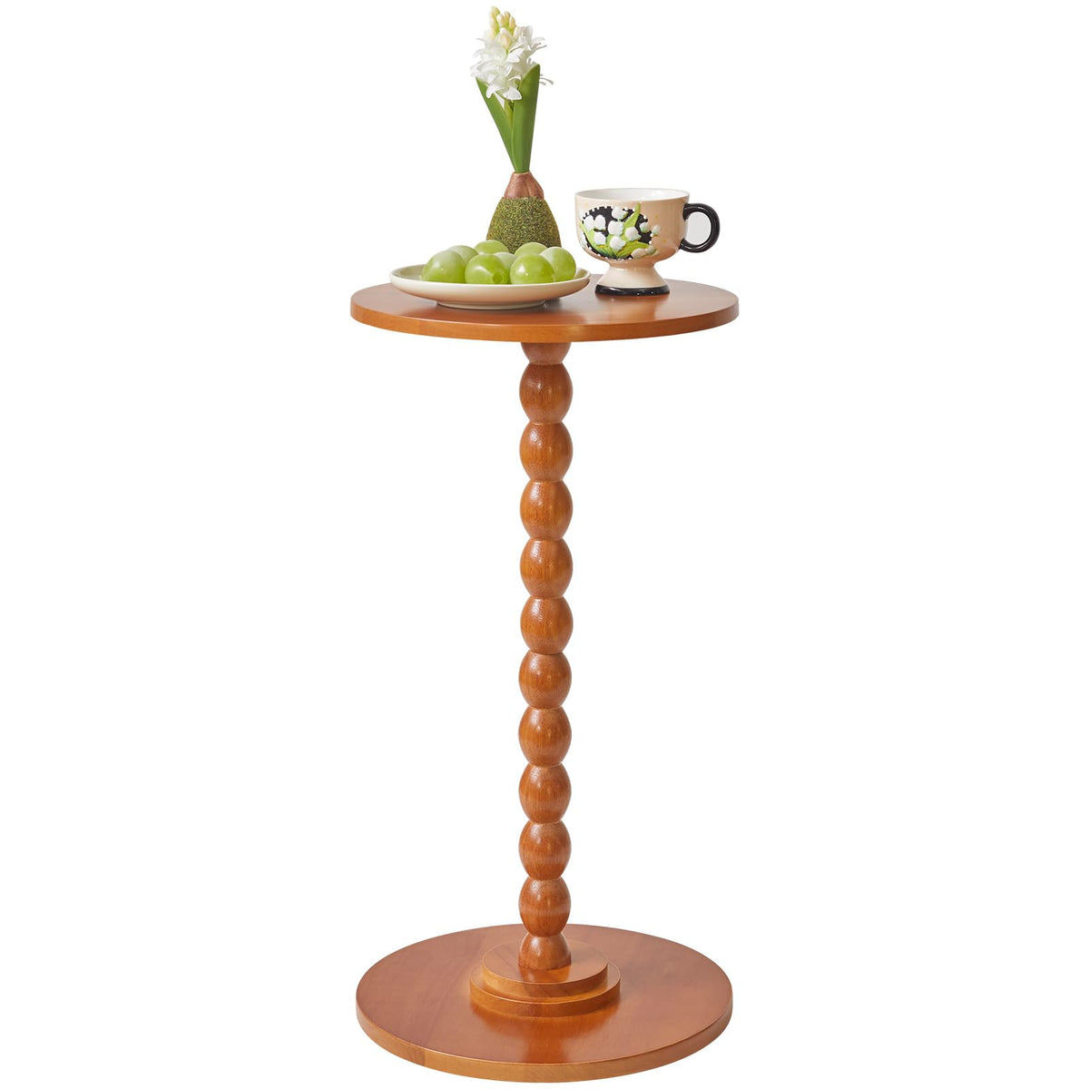 Round Wood Side Table D632754