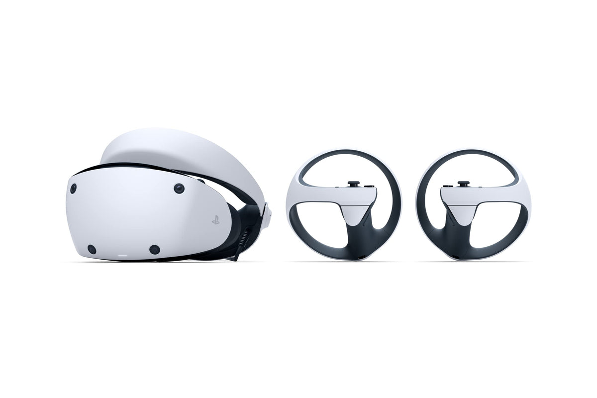 White VR2 Headset and Controllers L2435