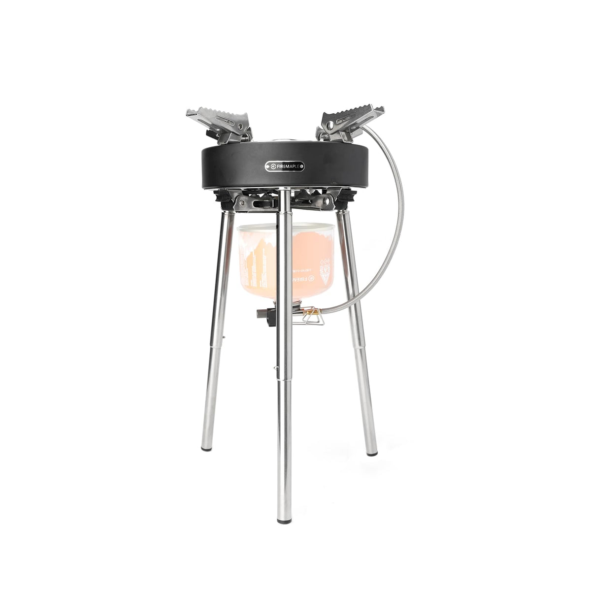 Camping Stove 4400W Gas Stove with Dual Preheating Tube P132
