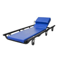40" Padded Mechanic Creeper with 6 Casters, Blue C83480