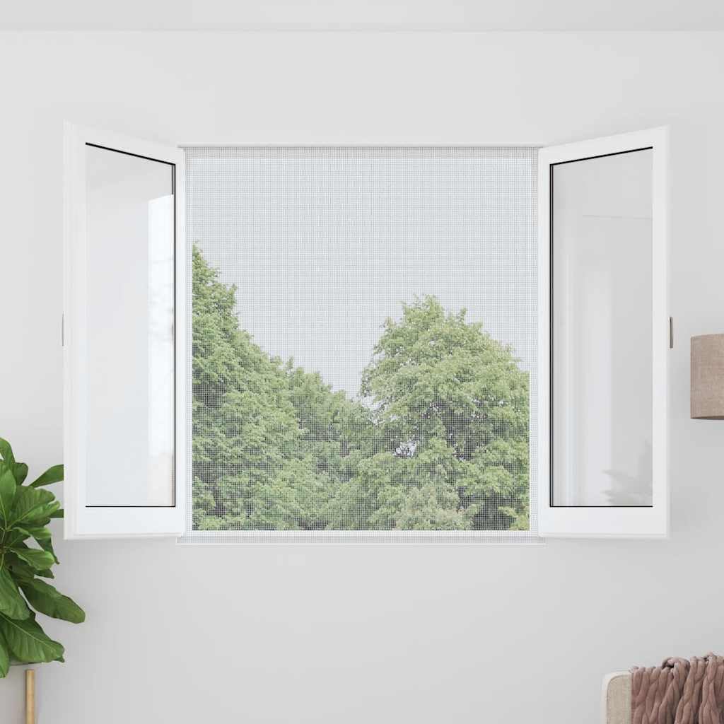 Aluminum Mesh Screen 39.4x196.9 Inches Silver Z576748