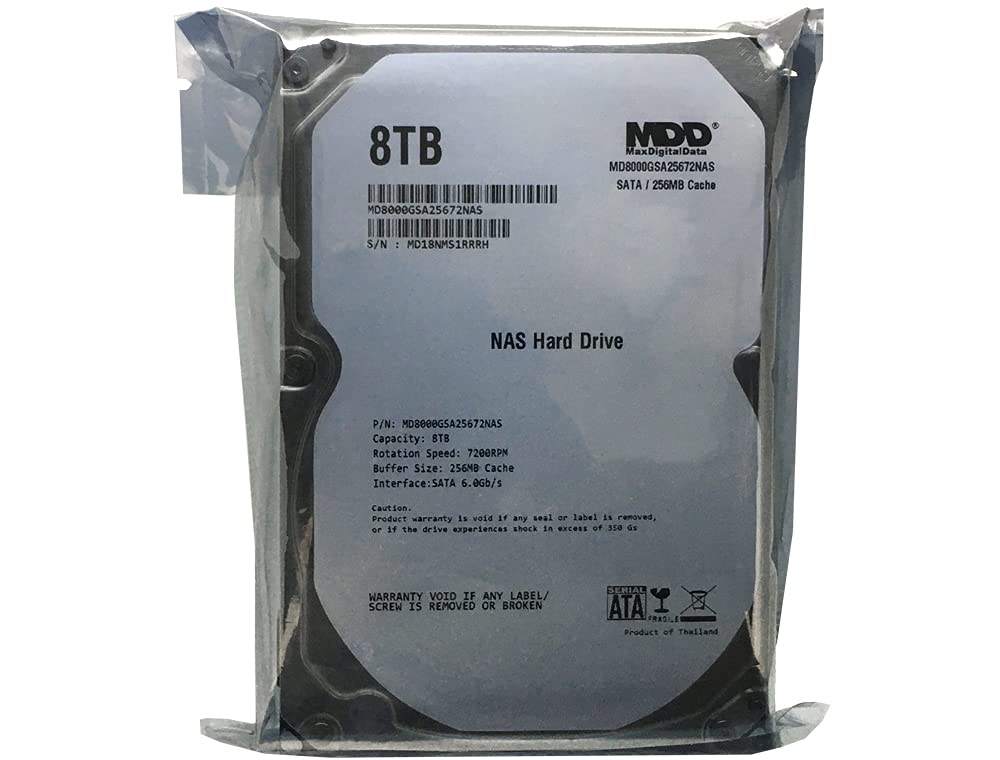8TB 7200 RPM 256MB Cache SATA 6.0Gb/s 3.5'' Internal Hard Drive T4092