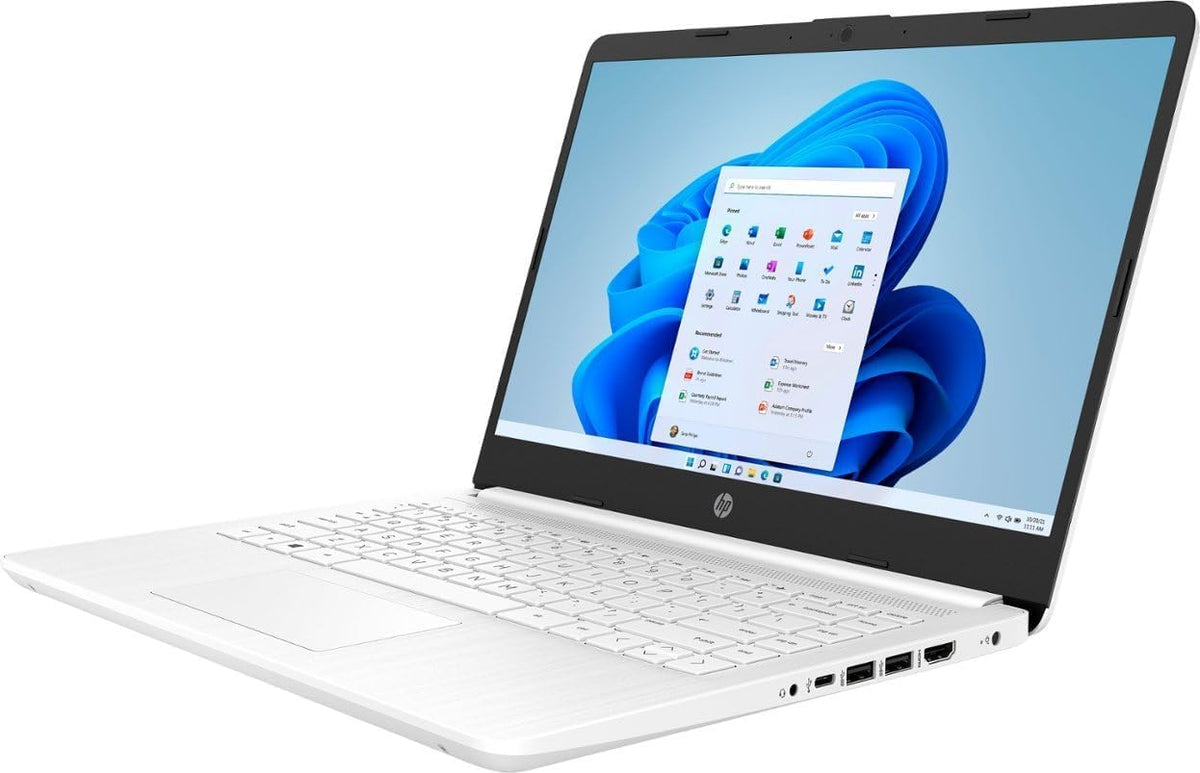 14" HD Laptop Intel Celeron N4500 4GB RAM 64GB eMMC Snowflake White R2107