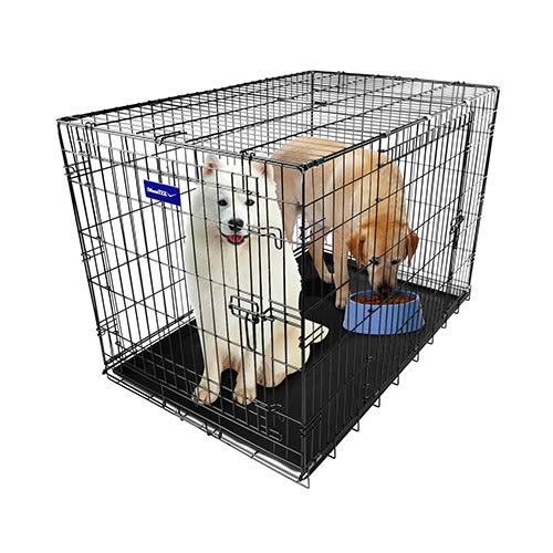 48 Inch Folding Metal Pet Cage with Tray M126610