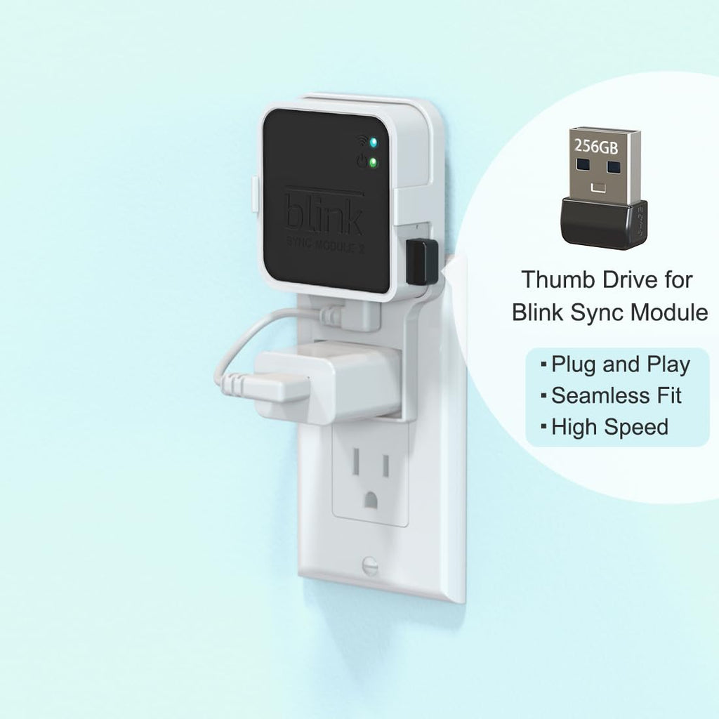 256GB USB Flash Drive with Outlet Wall Mount X7127