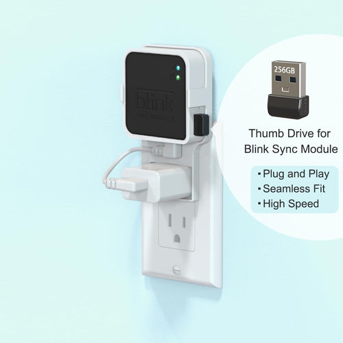 256GB USB Flash Drive with Outlet Wall Mount X7127