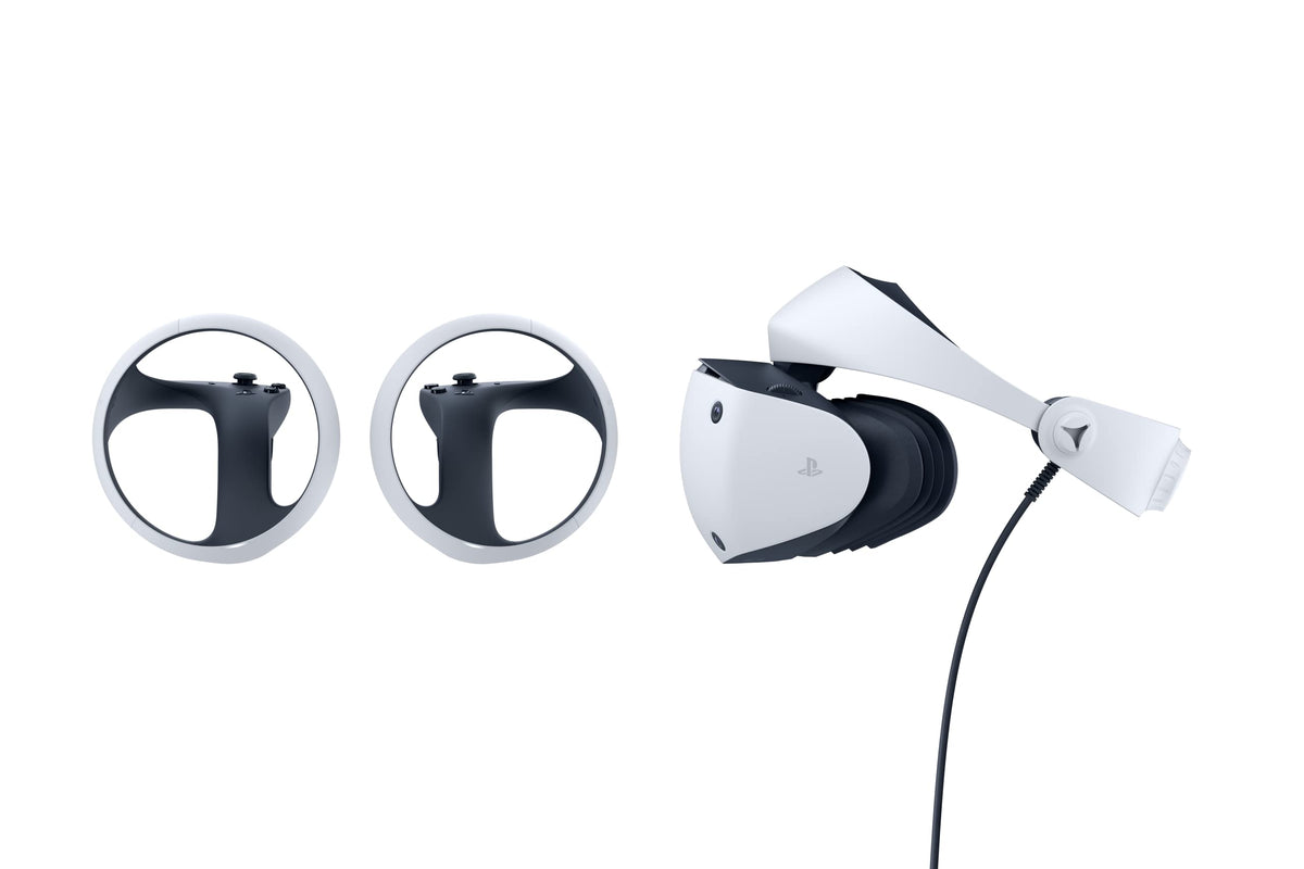 White VR2 Headset and Controllers L2435