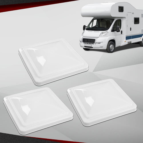 14" x 14" Replacement Roof Vent Cover 3PCS White U350418