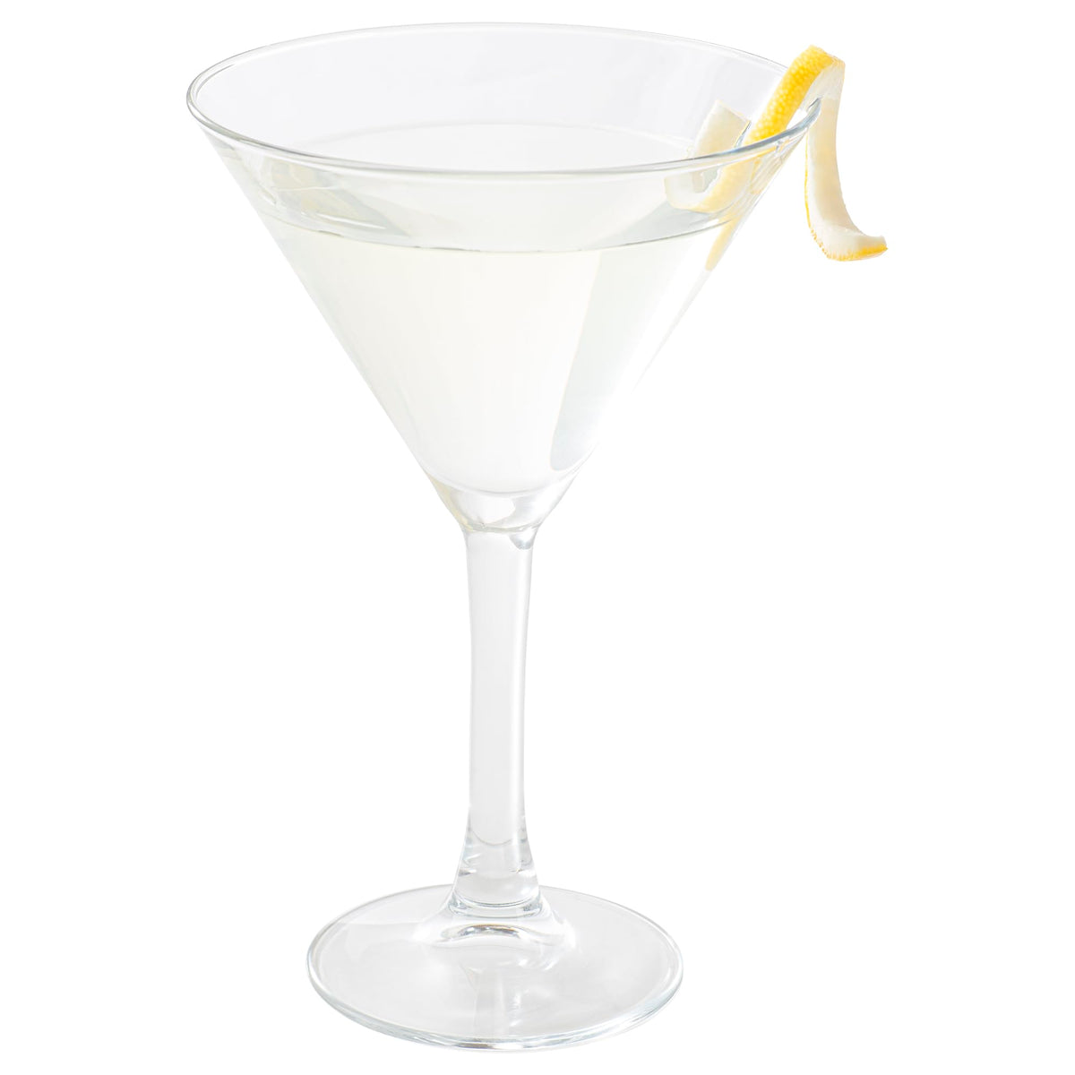 9 Ounce Stemmed Tempered Martini Glasses, Set Of 6 N67335