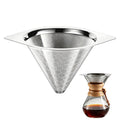 Heat Resistant Reusable Stainless Steel Drip Coffee Filter Z74803