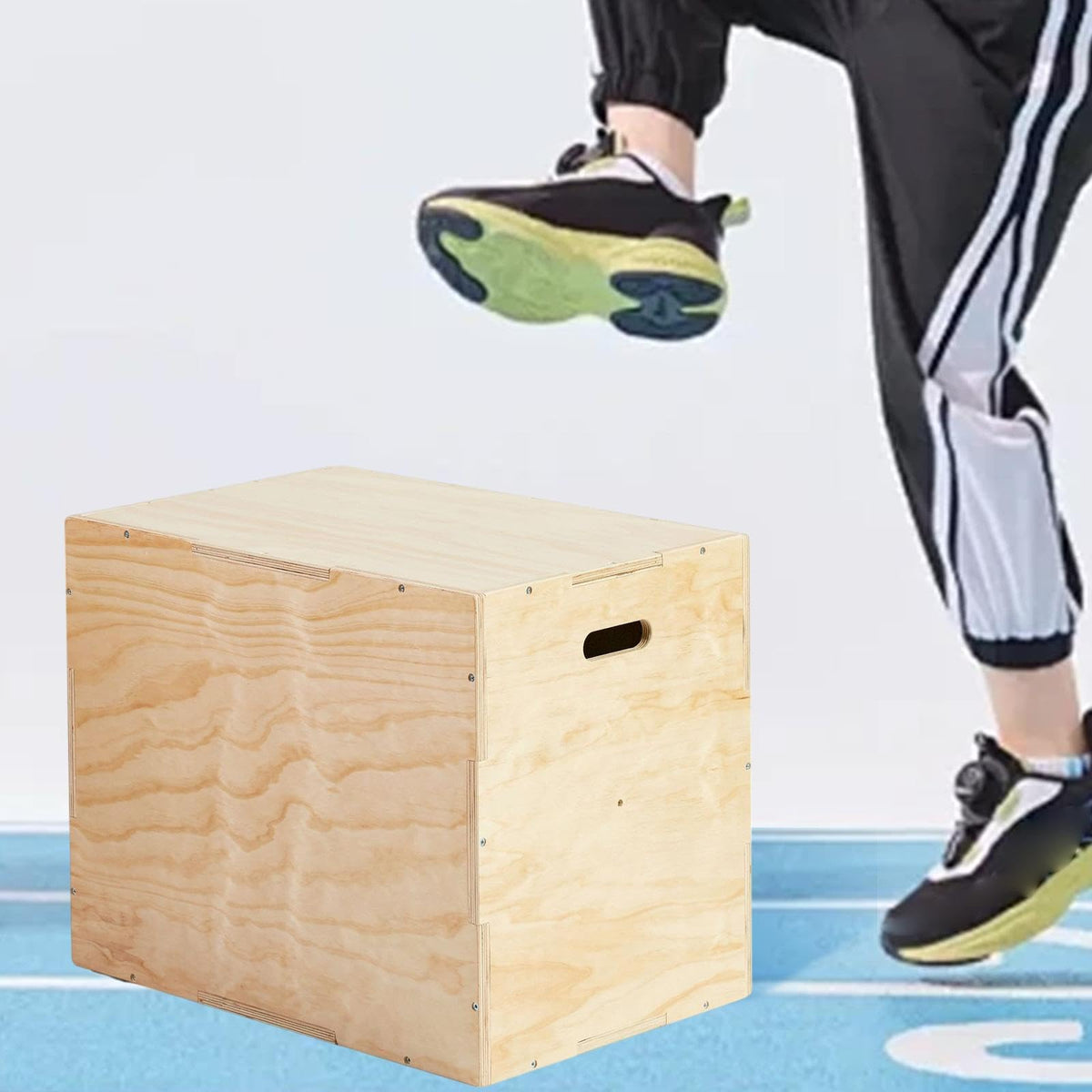 Wooden Plyo Box 3 in 1 M3326