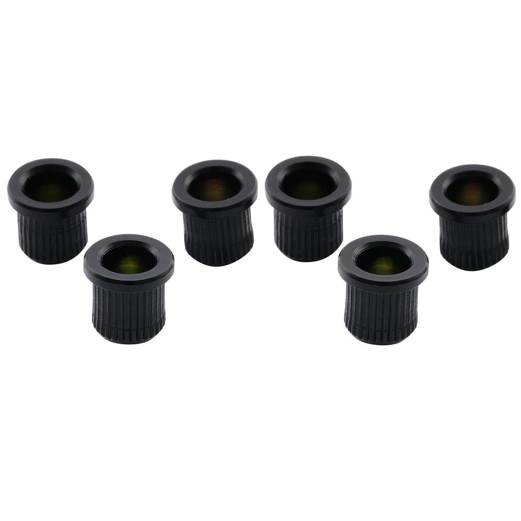 Guitar String Ferrules, Black (Set of 6) D833109
