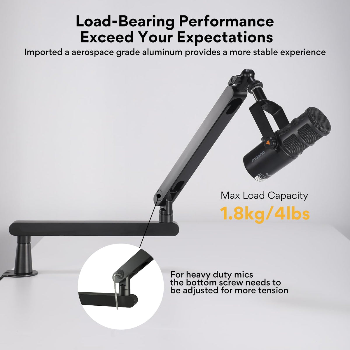 Wireless Gaming Microphone with Boom Arm X149