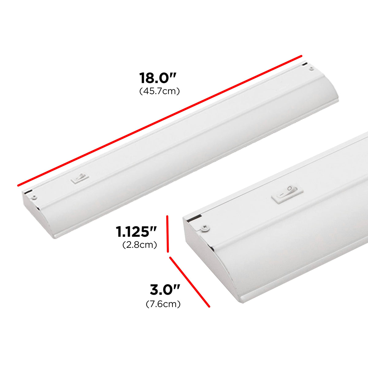 18 inch Hardwired Under Cabinet Lights V505656