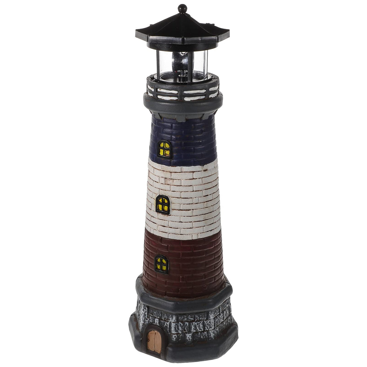 Solar Powered Lighthouse Garden Light T54074