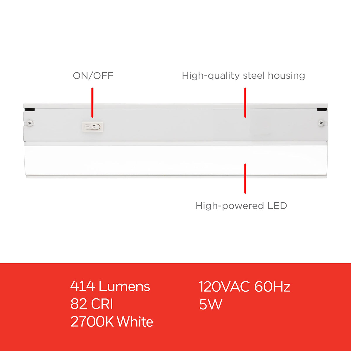 18 inch Hardwired Under Cabinet Lights V505656