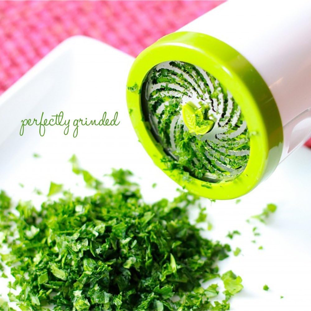 Manual Stainless Steel Green Grinder L66170