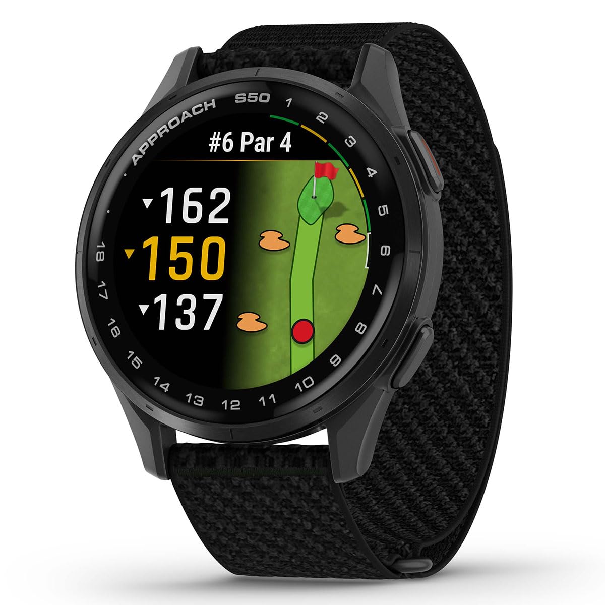 Slate Black Golf GPS Watch Z68255