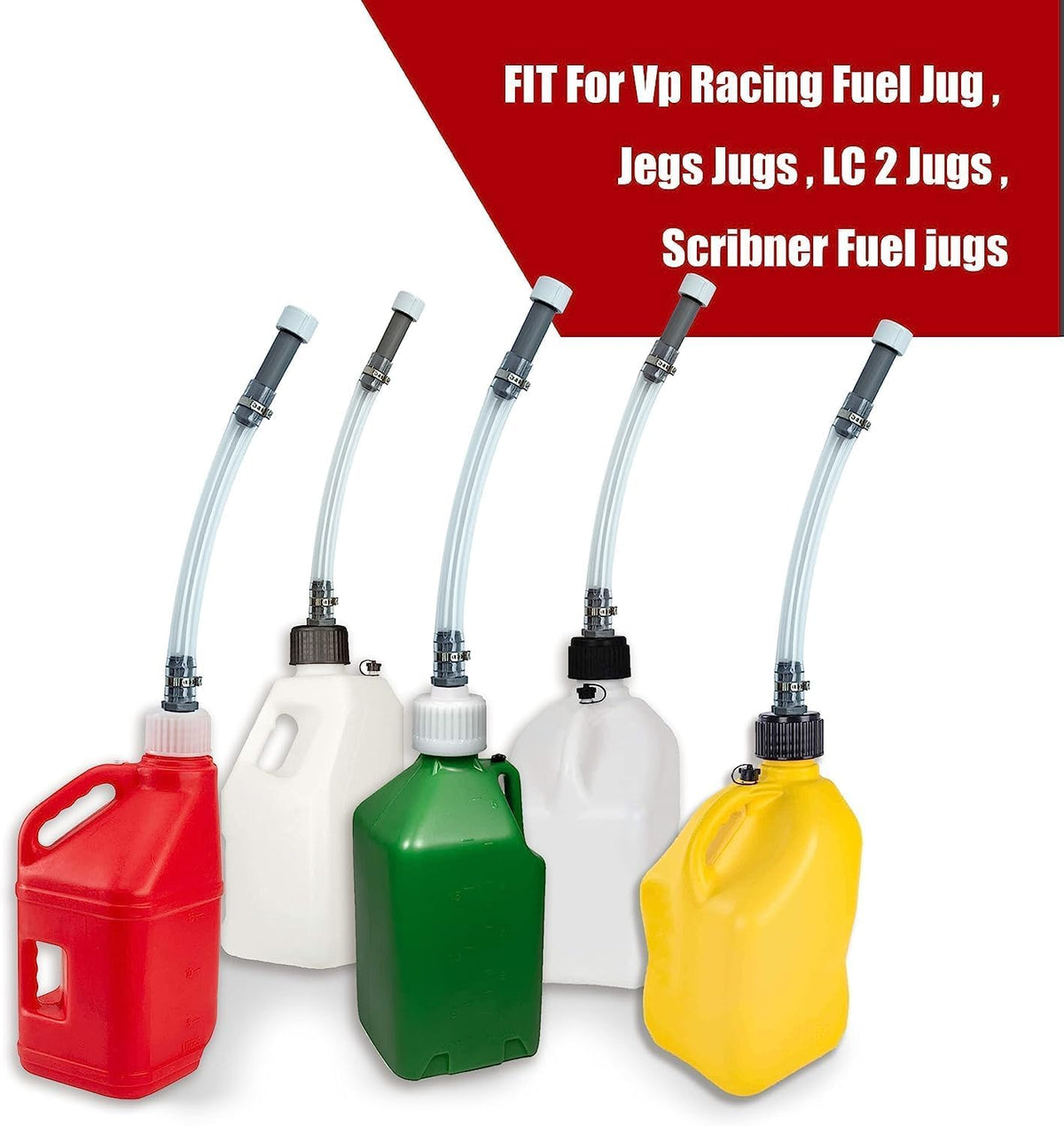 5 Gallon Gas Can Hose Replacement with Filter V121238