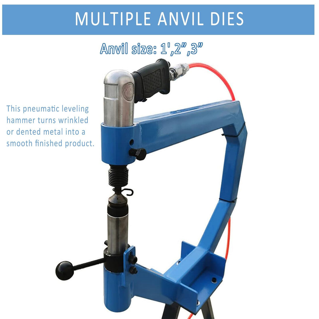 Pneumatic Planishing Hammer with Anvil and Pedal O995
