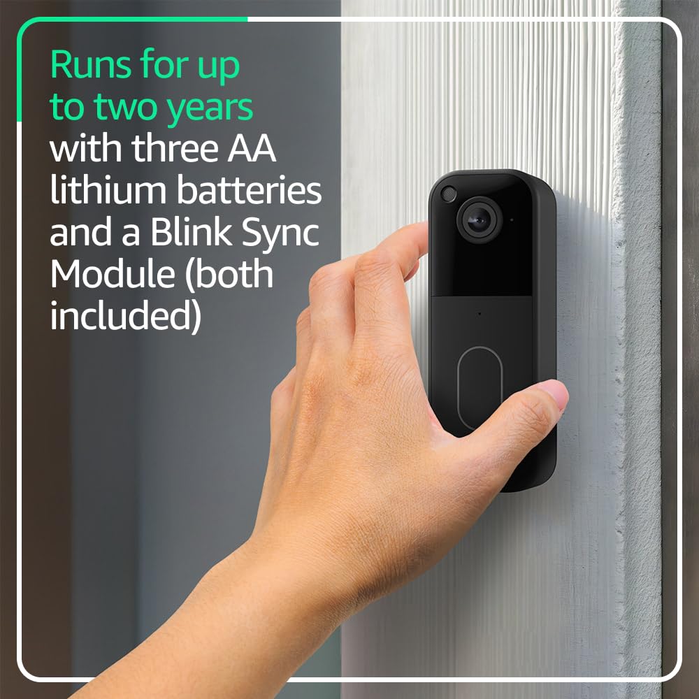 Wireless Video Doorbell + Outdoor Camera with Sync Module N5310