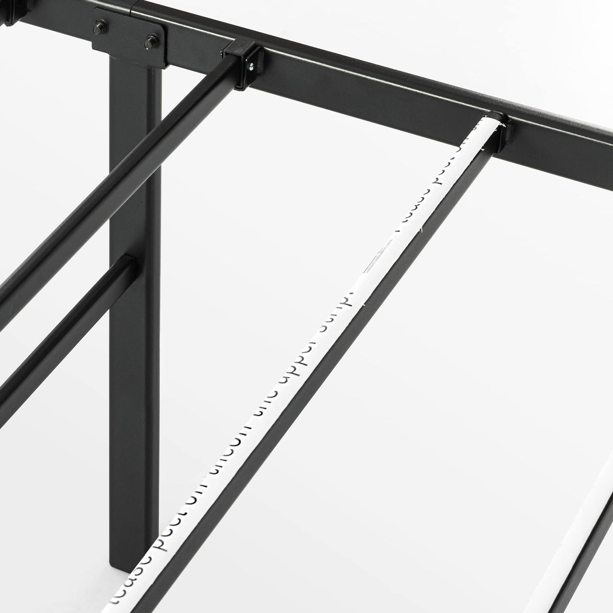 18 Inch Black Metal Platform Bed Frame J423775