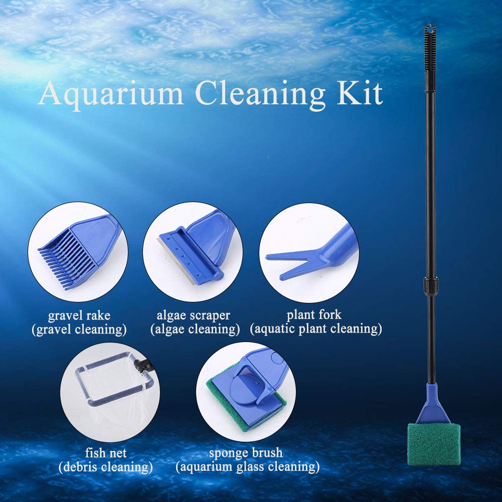 Aquarium Cleaning Kit with 5 Tools A429