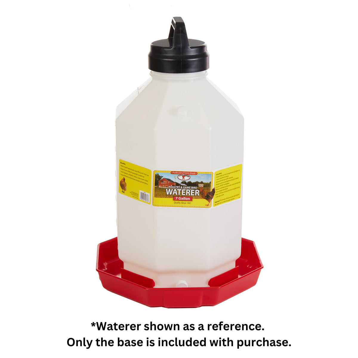 Poultry Waterer Fount Base W8981
