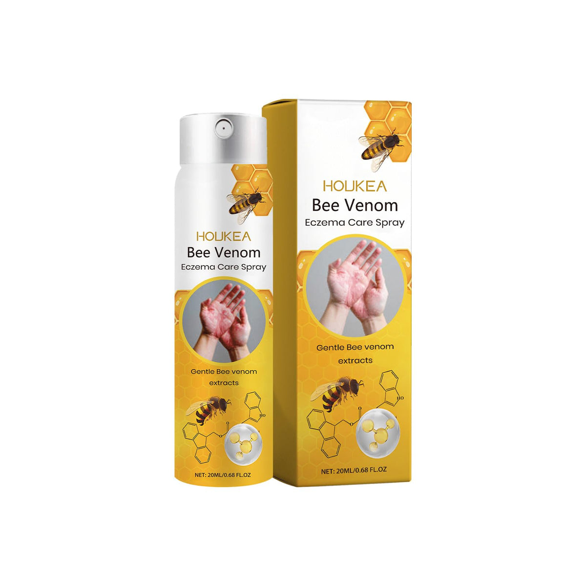 Bee Venom Skin Care Spray with Peppermint Extract and Glycerin K31133