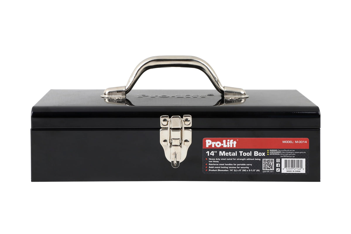 14-inch Metal Tool Box with Handle C278316