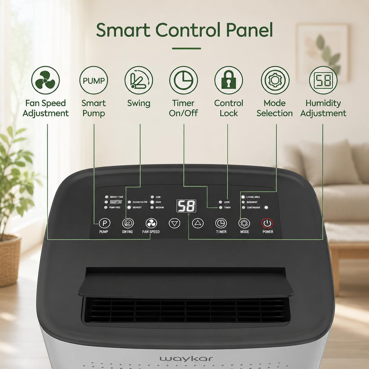 150 Pints Dehumidifier with Pump B396