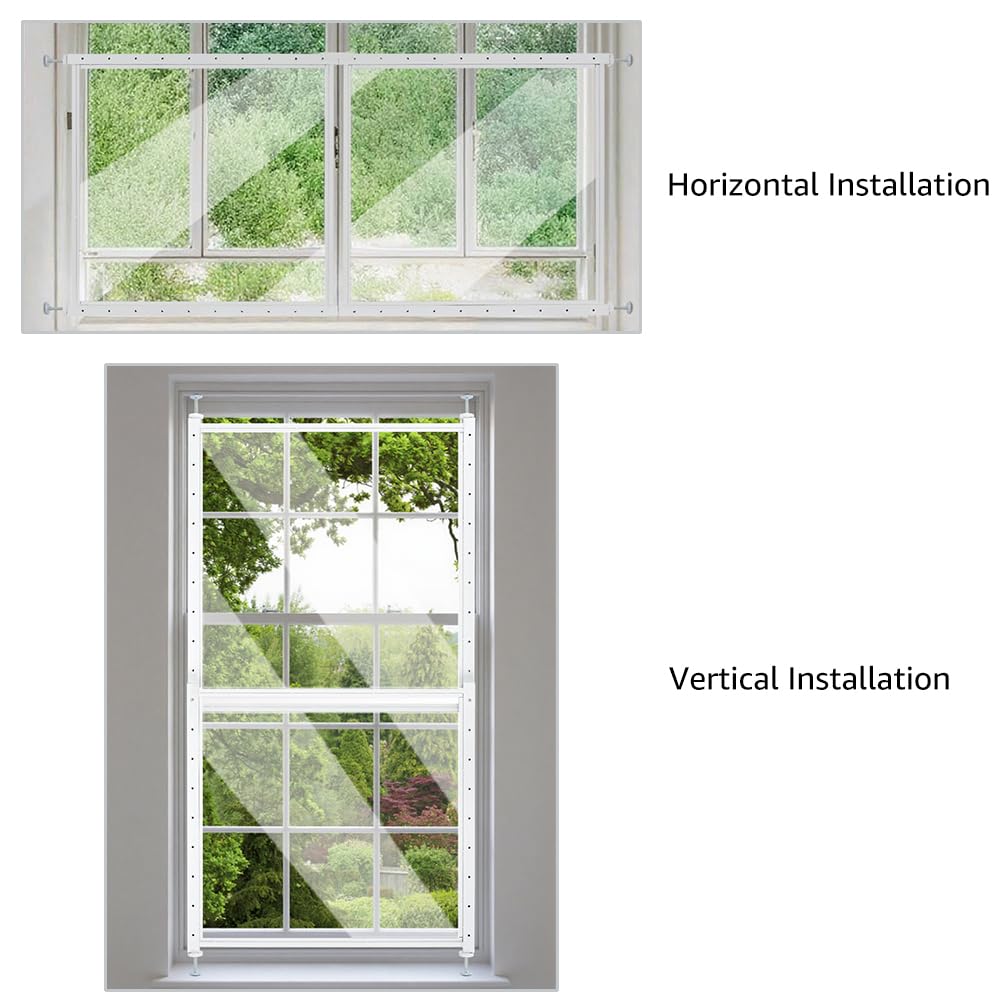 Clear Pet Window Guard, 29" Tall Acrylic Safety Barrier J15607
