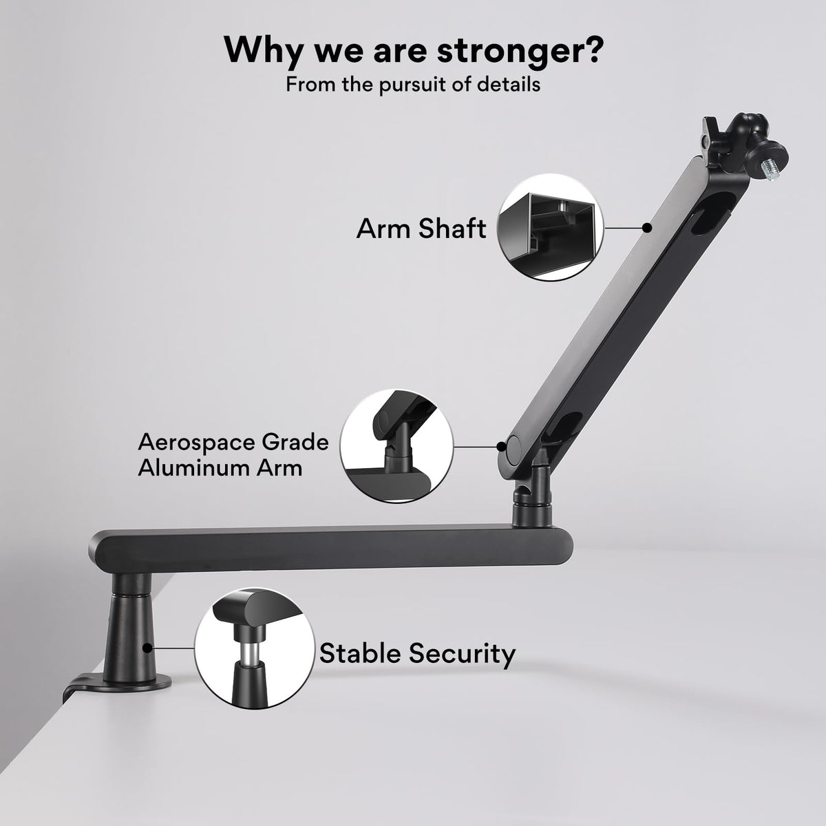 Wireless Gaming Microphone with Boom Arm X149