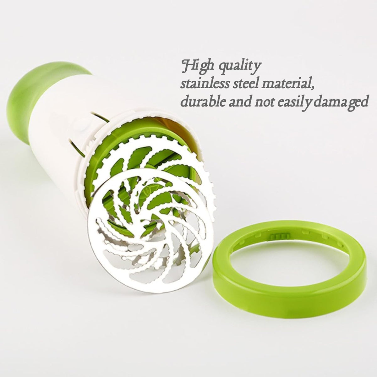 Manual Stainless Steel Green Grinder L66170