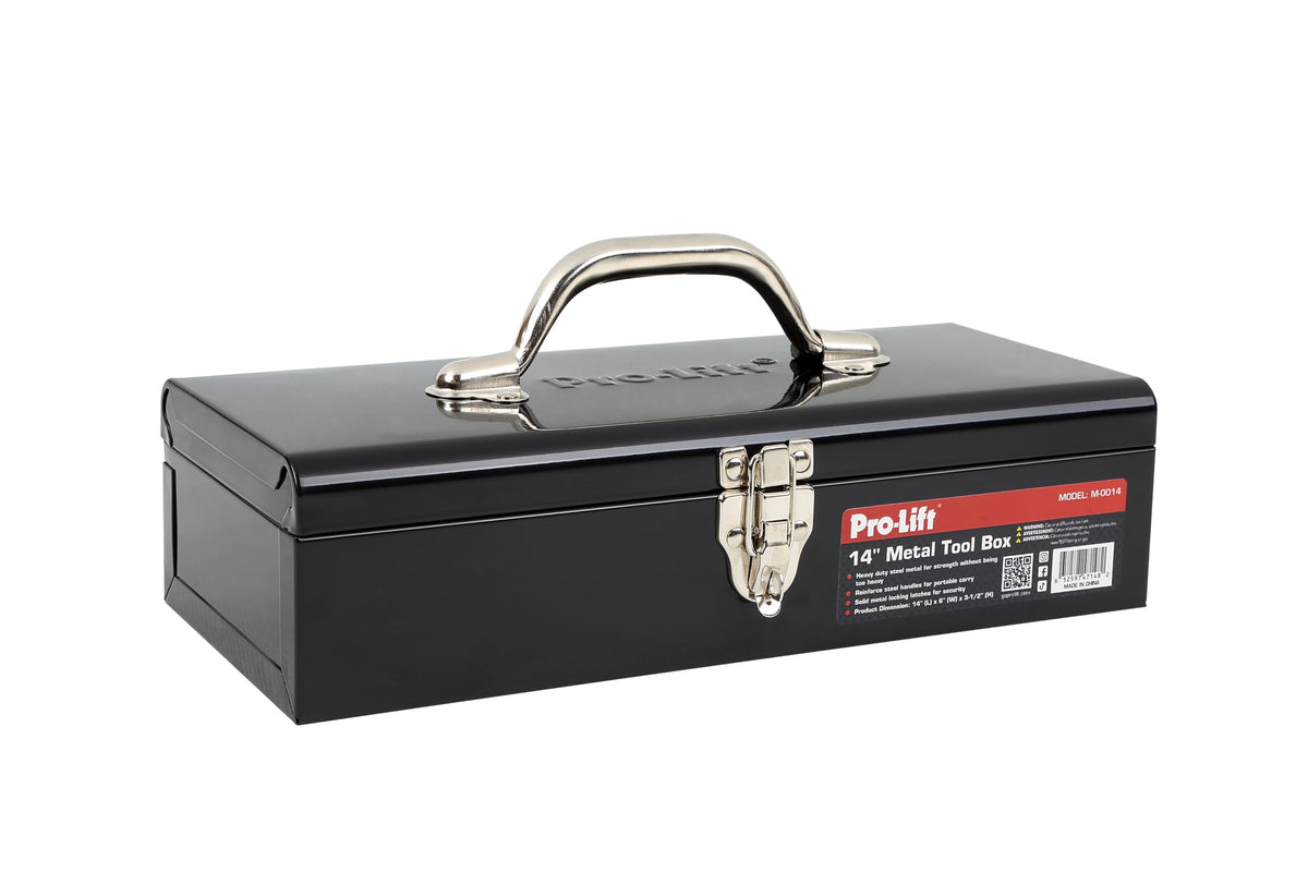 14-inch Metal Tool Box with Handle C278316