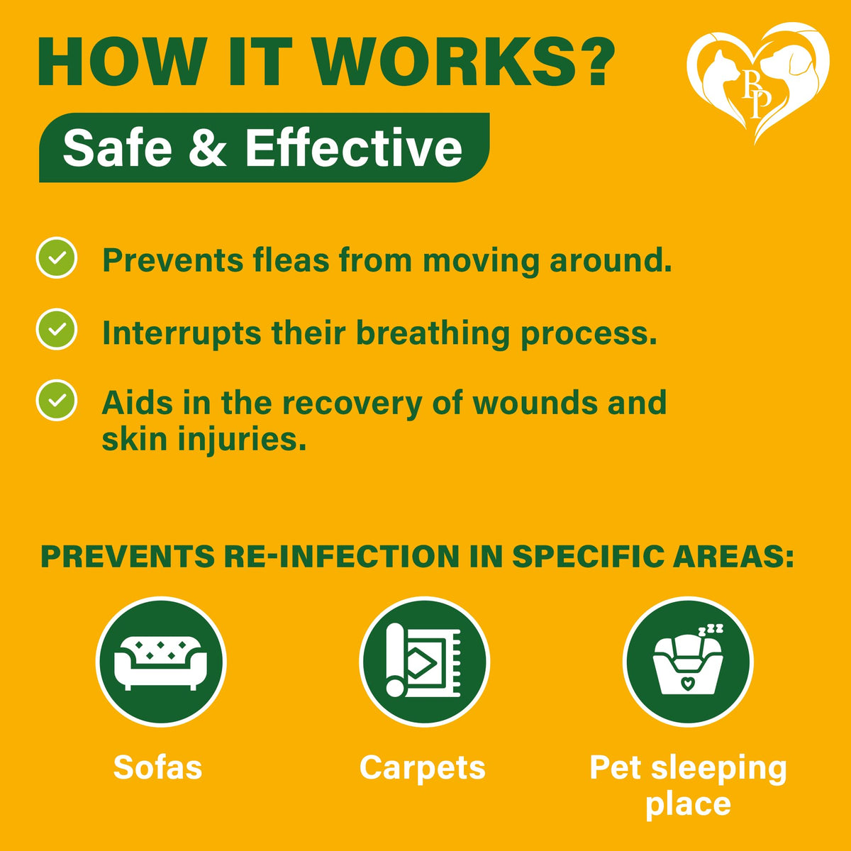 Natural Flea and Tick Home Spray N15824