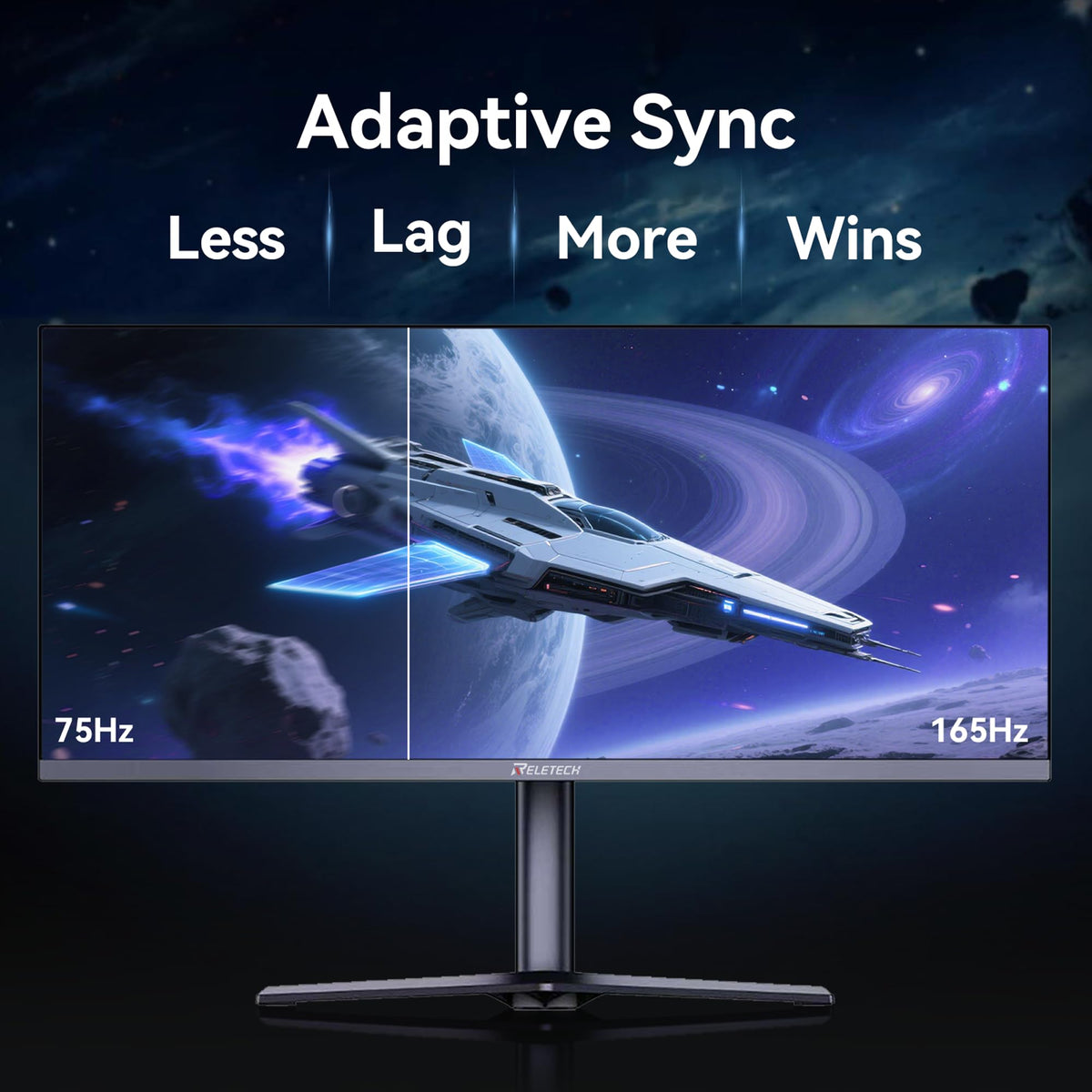 34 Inch Curved Ultrawide Gaming Monitor 21:9 WQHD 165Hz P767