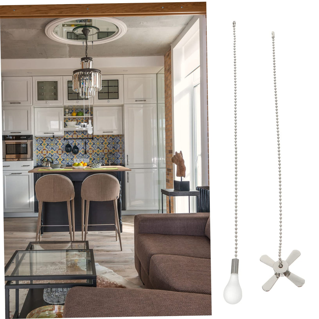 Ceiling Fan Pull Chain Extension 2Pcs V49571