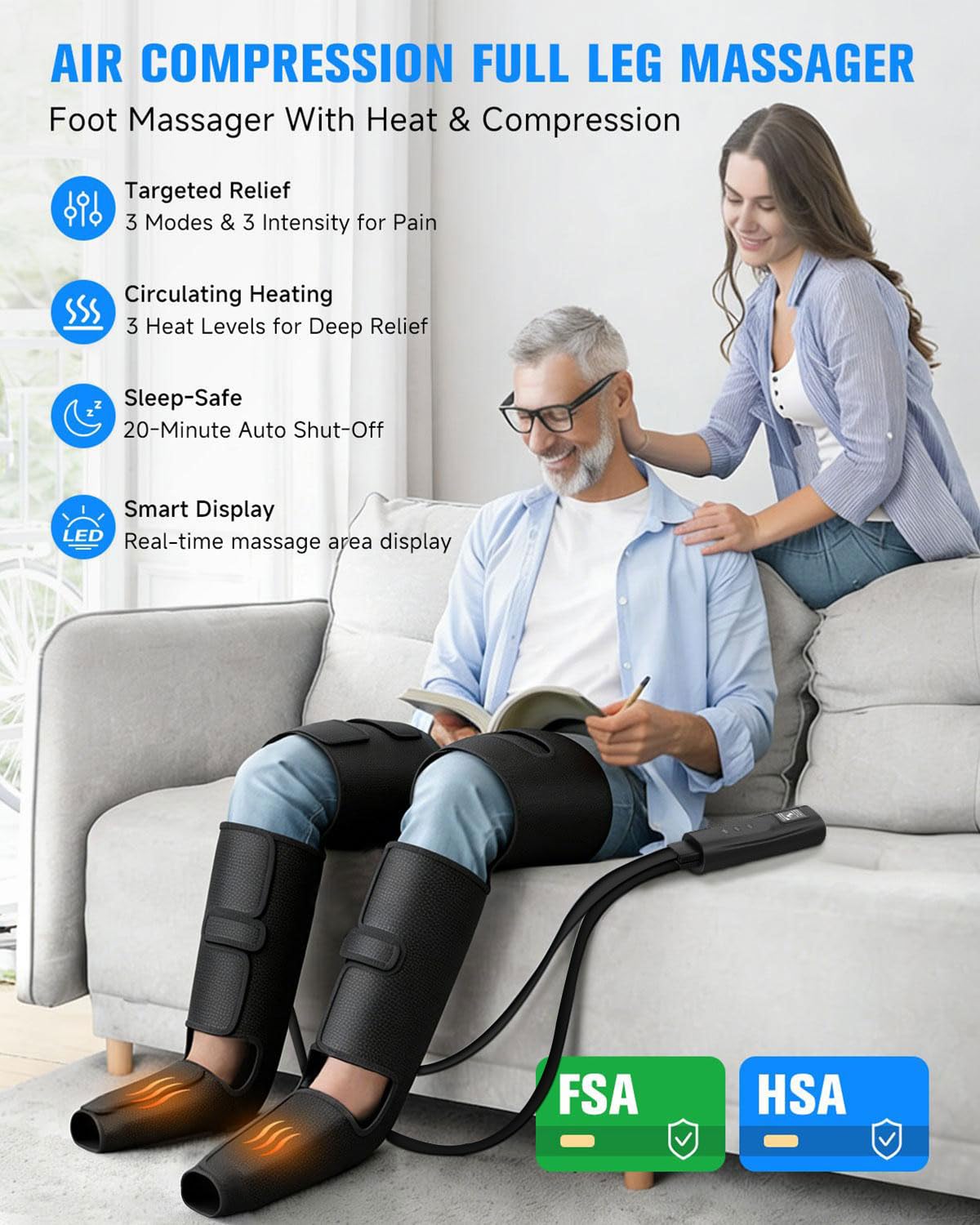 Black Leg Compression Boots L95828