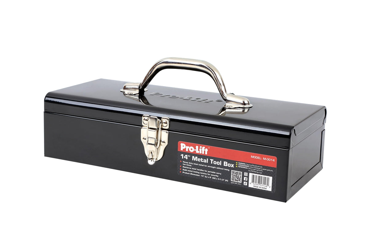 14-inch Metal Tool Box with Handle C278316
