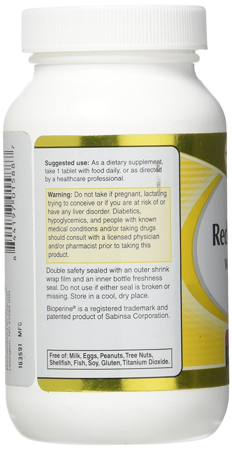 Red Yeast Rice 1200 mg CoQ10 60 Tablets P9632
