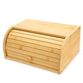 Large Natural Bamboo Roll Top Bread Box S185018