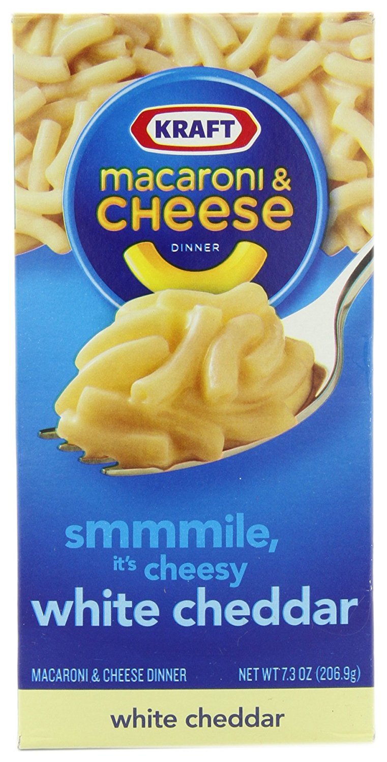 White Cheddar Macaroni & Cheese Dinner 24 ct I20810