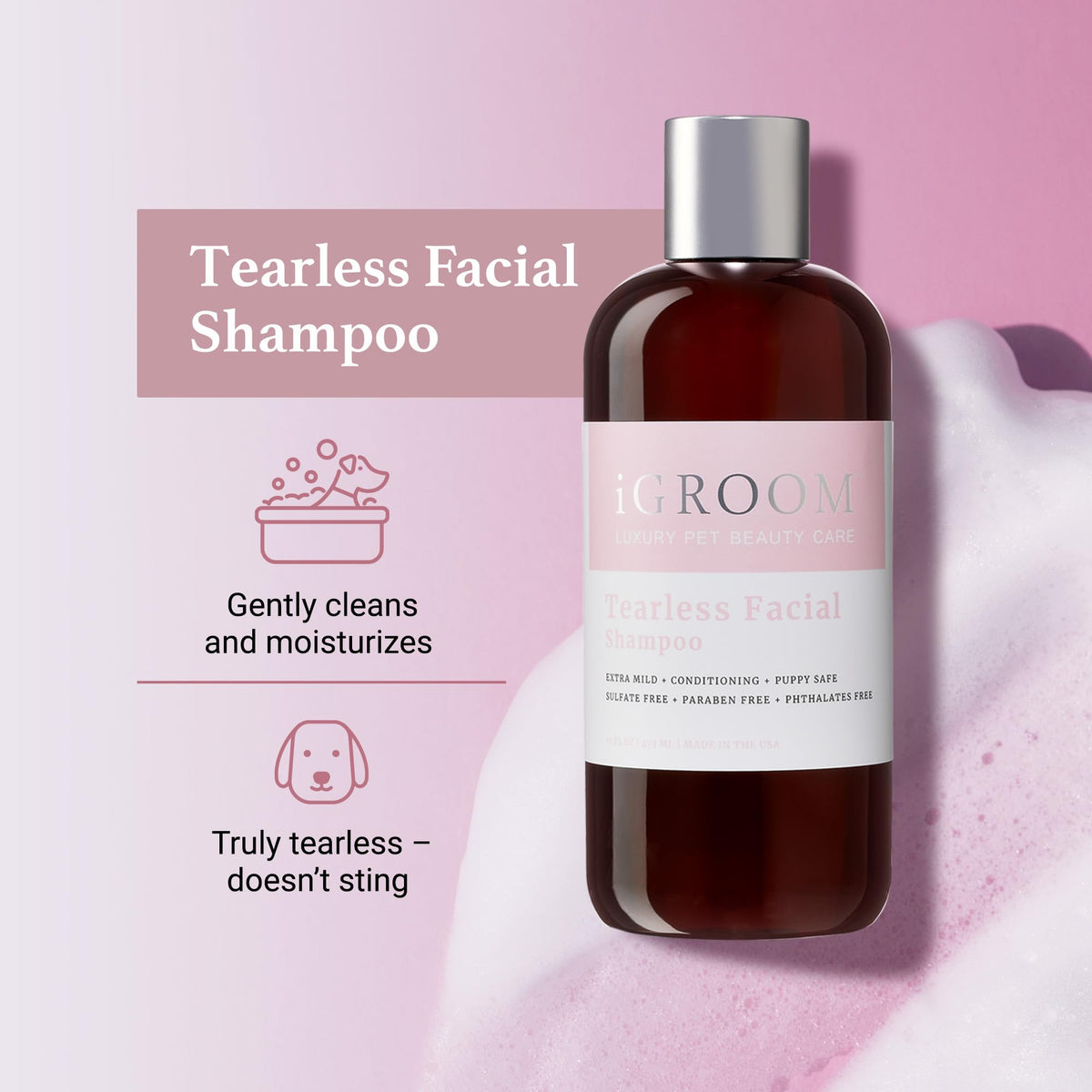 Tearless Facial Dog Shampoo V67232